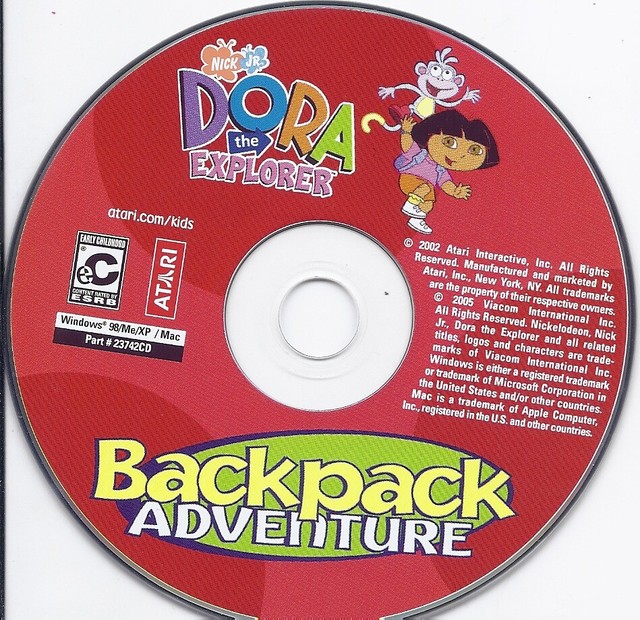 Dora the Explorer Backpack Adventure PC game CD eBay