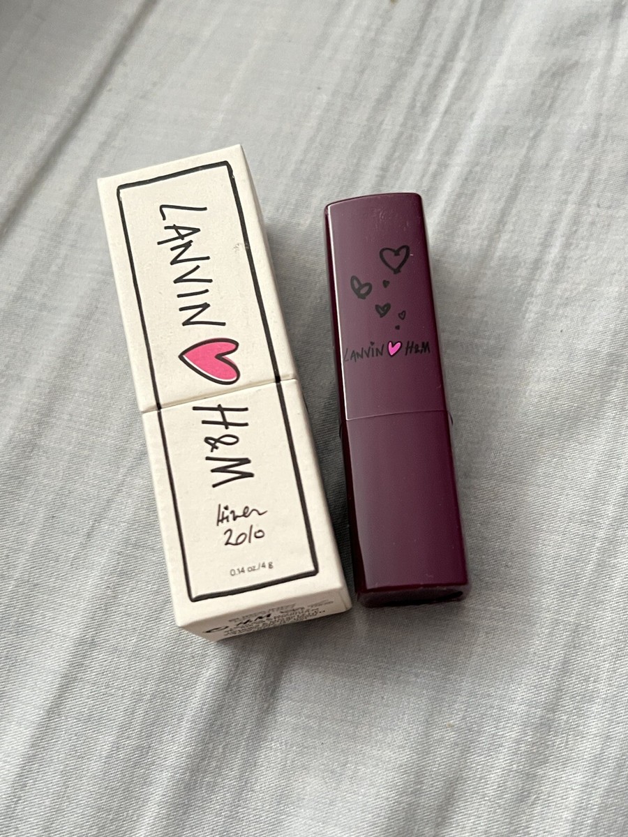 Lanvin x H&M BURGUNDY Liptick NEW! Fast Ship! Alber Elbaz