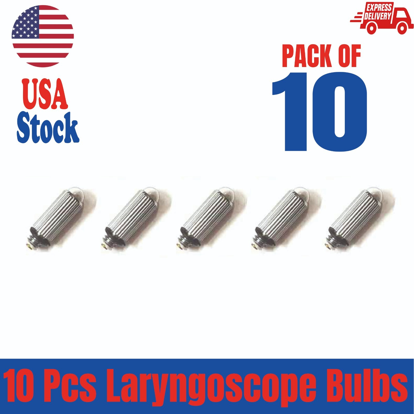 20 Pieces LED Bulb for All type Laryngoscope,Otoscope & ENT Diagnostic
