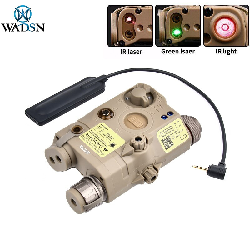 Wadsn Tactical Hunting PEQ UHP IR illuminator PEQ15 Green Red Dot IR