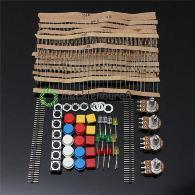 Electronic Parts Pack KIT für ARDUINO component Resistors Switch Button