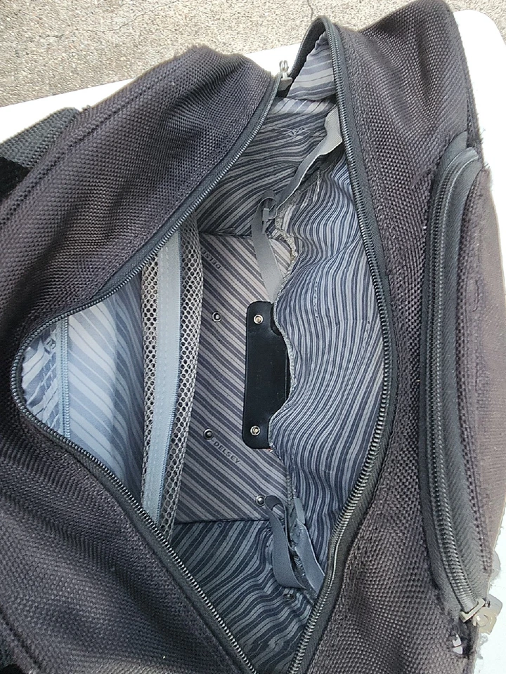 Delsey Rolling UnderSeat Tote Carry-On Bag Black - Image 4 of 4