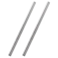 2pcs 8mm x 300mm 304 Stainless Steel Solid Round Rod for RC DIY Craft