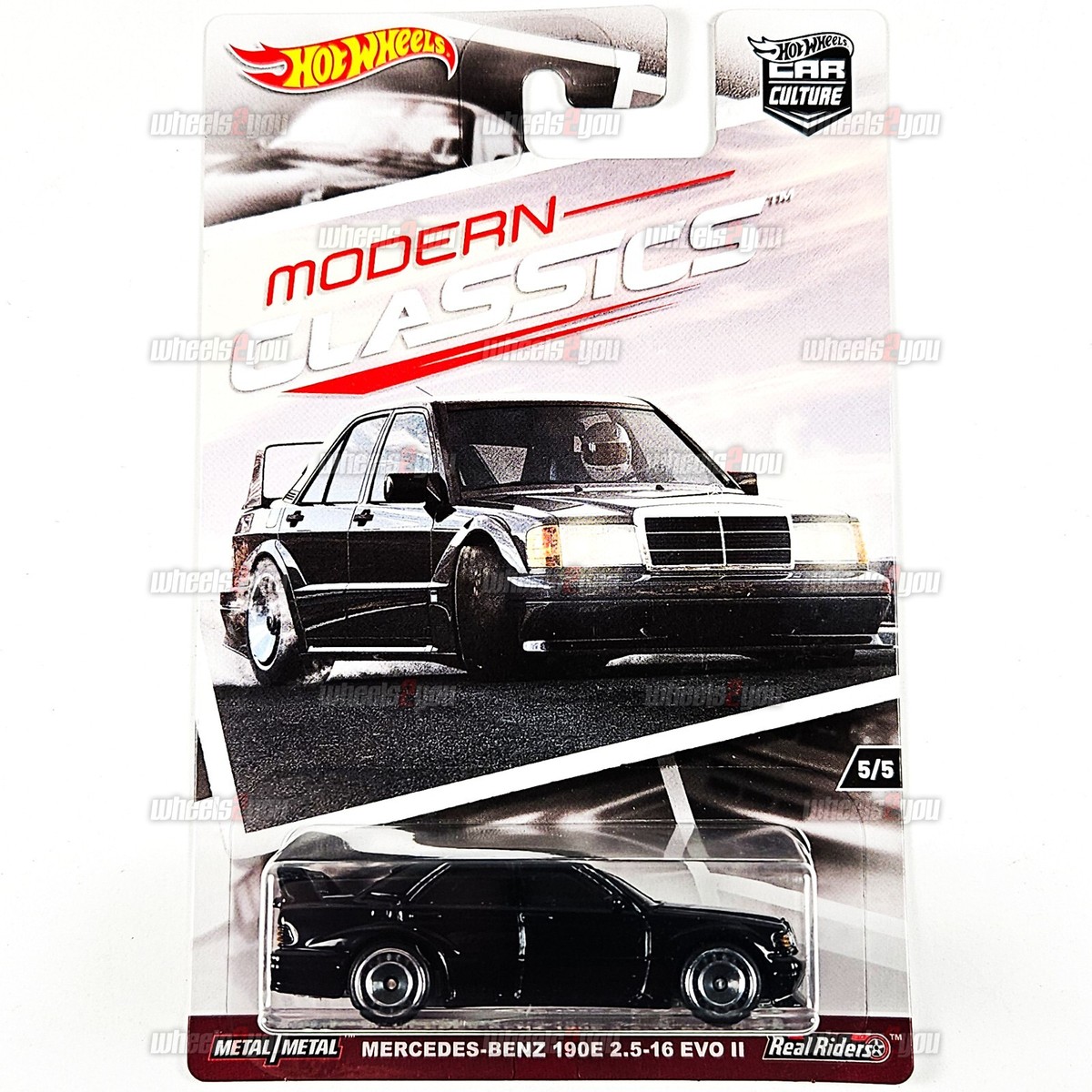 Hot Wheels MERCEDES-BENZ 190E 2.5 16 EVO II - Modern Classics - 1