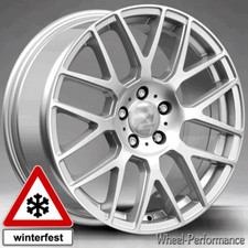 19 Zoll W26 Alufelgen 8,5x19 5x114,3 ET40 silber für Hyundai