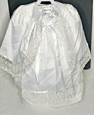 Baby Girl Baptism Dress Christening Gowns Outfit with cape size 2
