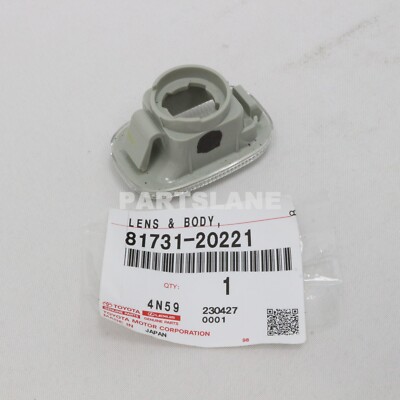 ララ 81731-20221 Toyota OEM Genuine LENS, SIDE TURN SIGNAL LAMP, RH/LH
