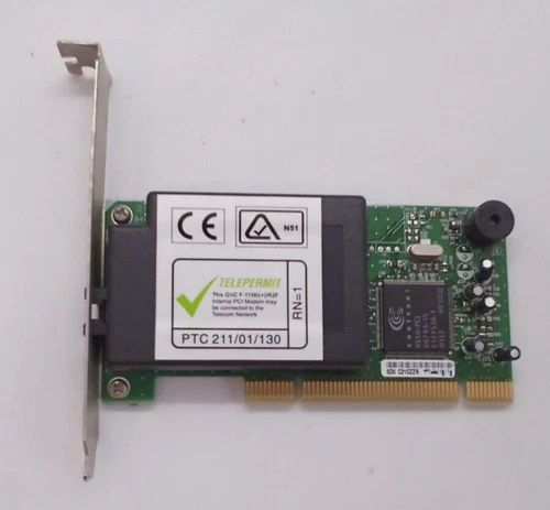 Compaq F-1156I PCI 56k Dial-Up MODEM CARD GVC F-1156+/R2F