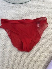 La Perla Studio Red Sexy Underwear Size 3