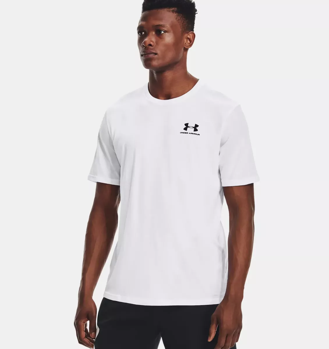 salat undertøj Hofte Under Armour Mens Big &amp; Tall Charged Cotton Logo Plain White T Shirt  4XL XXXXL | eBay