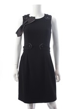 Chanel Fall 2006 Runway Sleeveless Wool Dress / Black