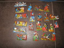 26 pupazzetti formaggino mio locatelli plasteco collezione disney e altri