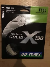 YONEX TOUR SUPER SOLID-X 16, 1.30. 4 sets