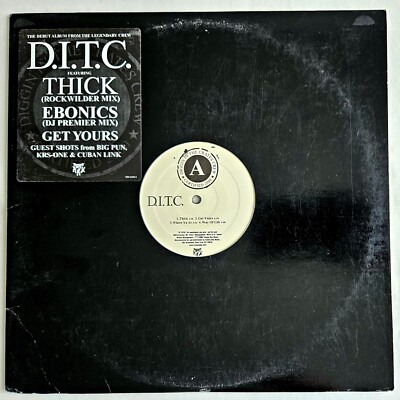 2000 - D.I.T.C. - D.I.T.C. DOUBLE LP CLEAN VERSION - TOMMY BOY OG