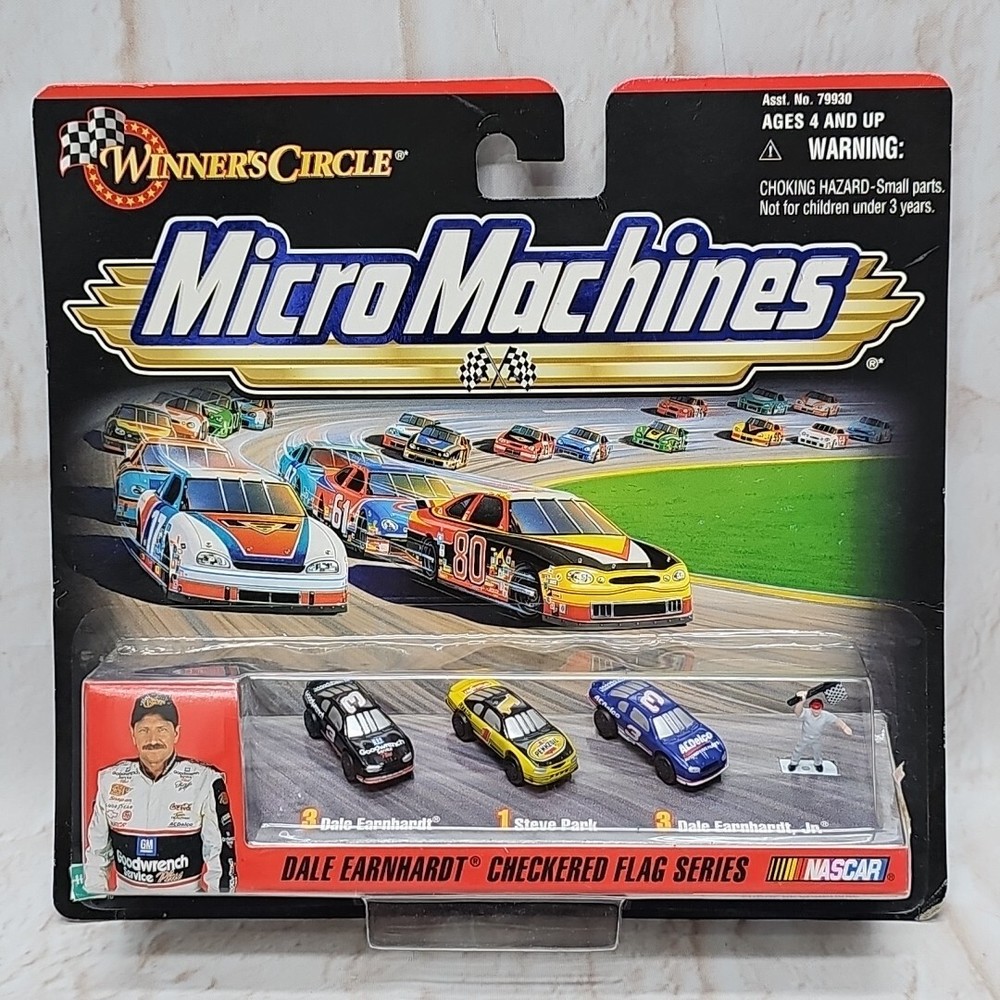 1999 - WINNER'S CIRCLE - MICRO MACHINES - JEFF GORDON YELLOW FLAG SERIES