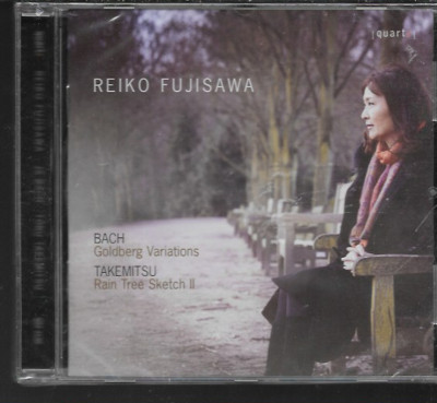 REIKO FUJISAWA BACH GOLDBERG VARIATIONS/TAKEMITSU RAIN TREE SKETCH CD NEW/SEALED