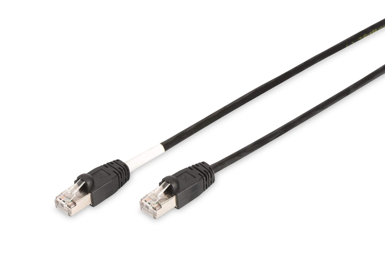 Digitus CAT 6 S-FTP outdoor patch cord, Cu, PE AWG 27/7, length 5 m, black sheat