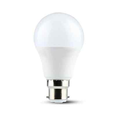 V-TAC GLS A60 9W (60W) LED Bajonett BC/B22 Tageslichtweiß (6400K) Glühbirnen