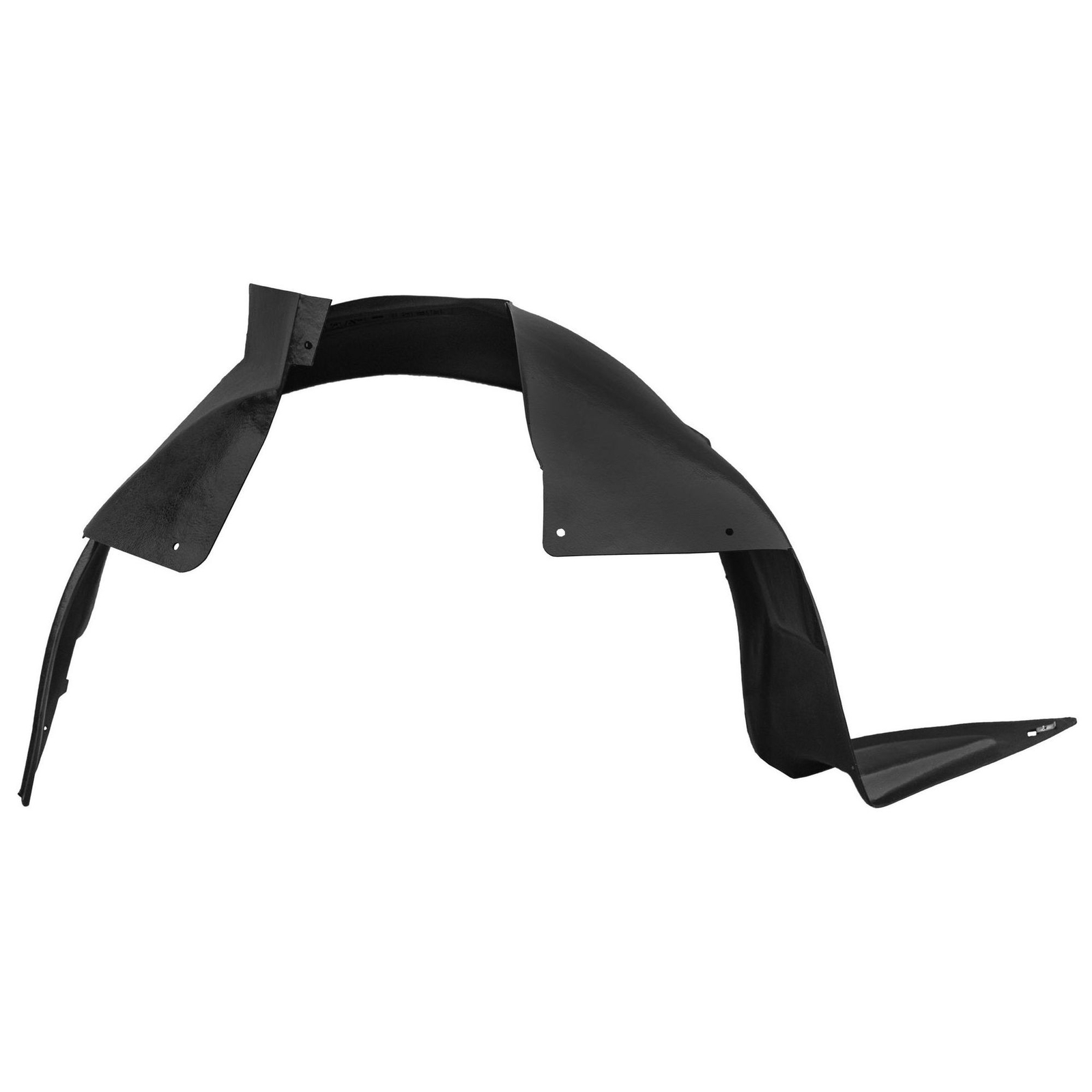 Garde-boue HDPE robuste pour Citroen Berlingo I protection aile finition noire
