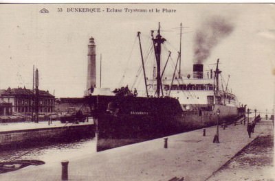 Carte Postale Ancienne CPA 59 Dunkerque - Le Phare - Nord Noir Et Blanc 1900
