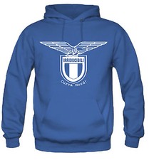 Felpa con cappuccio Irriducibili Lazio|Ultras |Calcio |Milan |Hooligan |Blu