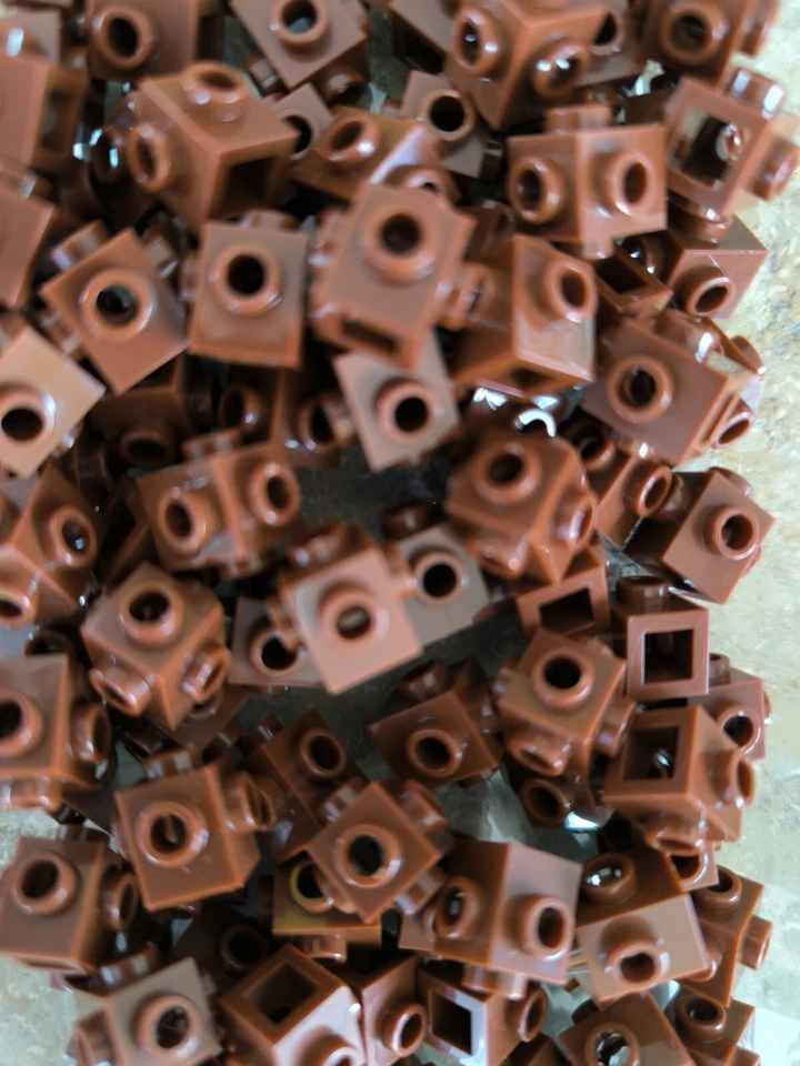 Lego Pflanzen Baumteile (Brick mit 4 Befestigungen) braun (4733) 20 Stück