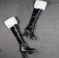 BJD SD 1/3 Shoes Short Boots Model for BJD Dolls