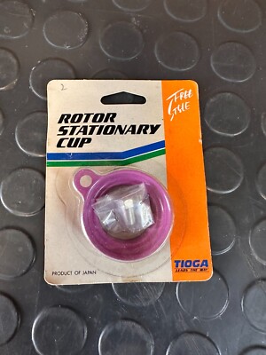 NOS Vintage Tioga Rotor Stationary Head set Cup Purplish 1-1/8''
