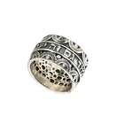 Hebrew Spinner Ring In 925 Sterling Silver This Too Shall Pass Jewish Jewelry
