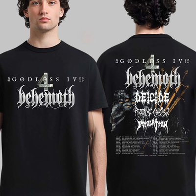 Behemoth The Godless IV 2026 Tour North America T-Shirt | eBay