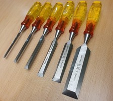 Marples Chisels Vintage Record Marples Set of 6 Hand Forged in Sheffield England