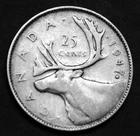 1947 ml 25¢ silver coin that shows beautifully with excellent details