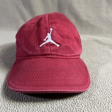 Jordan Infant Jumpman Baseball Cap Burgundy Red Cotton Adjustable Hat 8391-344