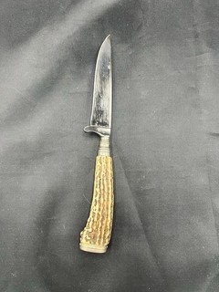 Solingen Messer mit Hirschhorngriff #