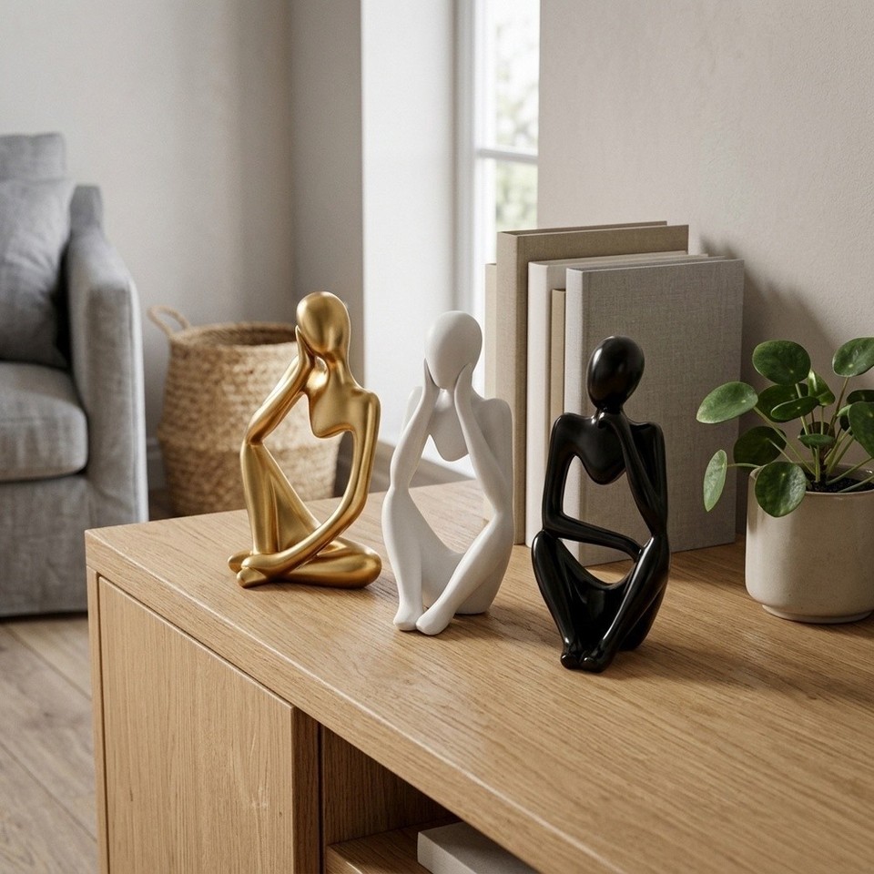 Small Resin Craft for Living Room Entryway Decor with Scandinavian ...