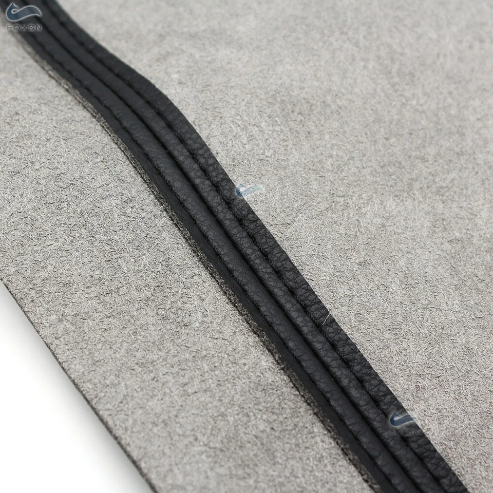 2*Front Door Armrest Synthetic Leather Cover for Dodge Charger 11-19 Red Stitch - Image 4 of 4