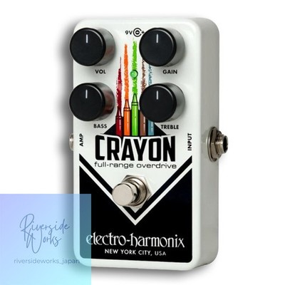 Electro-Harmonix Crayon BK Fullrange Overdrive Effektpedal