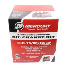 Mercury Marine Outboard Oil Change Kit 75hp 90hp 115hp 4 Stroke EFI P N 8M010...