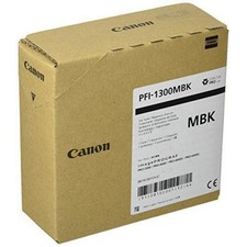 Canon PFI-1300 330ml Matte Black Pigment Ink Tank for imagePROGRAF PRO