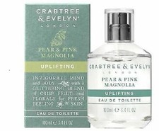 Crabtree Evelyn PEAR PINK MAGNOLIA Eau de Toilette Perfume Spray 3.4 oz NEW