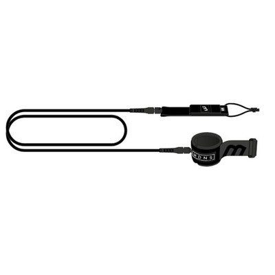 MDNS Surfboard Leash 6.0 180cm 7mm Schwarz Wellenreiter madness