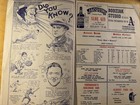 1946 Program/Scorecard Cleveland Indians Vs Philadelphia Athletics Great Conditi — photo 5