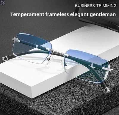 Clarity Blue Glasses Automatic Adjustment Eye-Glass Reading Strain Screen Gaming