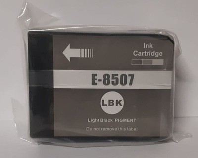 Tintenpatrone light black für Epson SURECOLOR SC P800   kompatibel  T8507