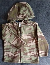Jacket 2T Boys Wonder Kids hoodie Zip up camouflage print fleece