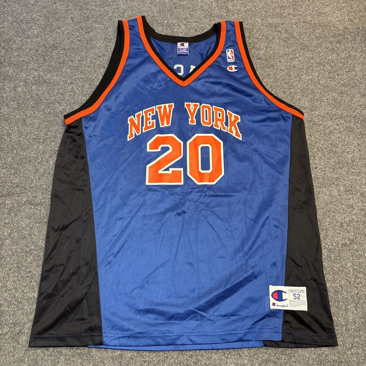 90s ニューヨークニックス #20 アレンヒューストン ユニフォーム 52 Allan Houston Jersey for sale | eBay