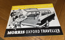 MORRIS OXFORD TRAVELLER SERIES V 1959 SALES BROCHURE
