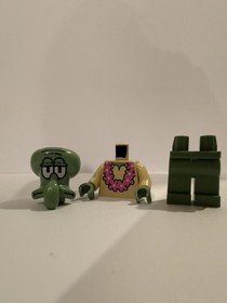 Squidward Lei 3827 3825 Spongebob Squarepants  LEGO&reg; Minifigure Figure