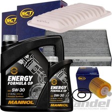 FILTERSET+5W30 ÖL passend für TOYOTA AURIS E15 AVENSIS T27 VERSO R2 1.33-2.0