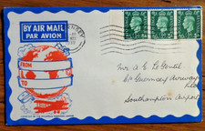Guernsey 1st Airmail Flight to Southampton 22nd May 1939